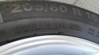 Pneu+ekektrony 205/60 R16 Skoda, WV, Audi, Seat - 6