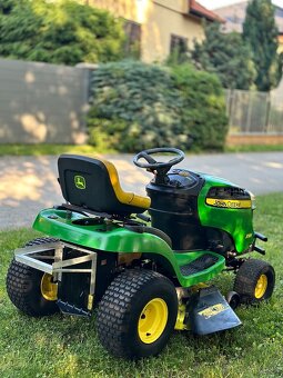 John Deere X125 traktorkosačka - 6