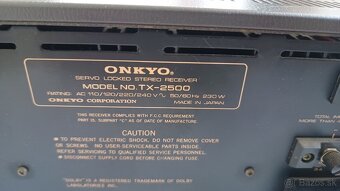 receiver ONKYO TX-2500 - 6