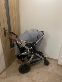 kombinovaný kočík Kinderkraft VEO 2v1 – šedý - 6