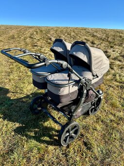 TFK duo combi kočík pre dvojičky / súrodenecký kočík - 6