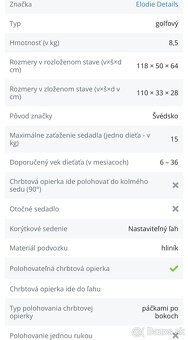 🩶Golfový kočík Elodie Details🩶 - 6