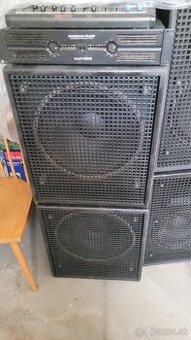 Pasívne reprobedne 2x 12" a 2x 15"sub - 6