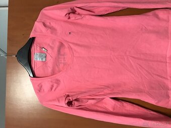 TOMMY HILFIGER originál baby pink damske tricko S - 6