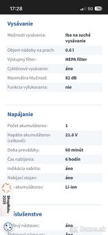 Vysávač Gorenje - 6