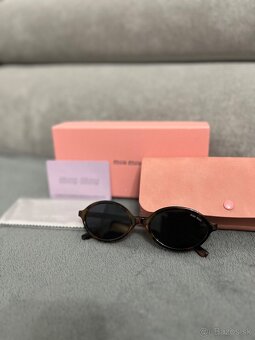 Miu miu okuliare slnečné hnedé - 6