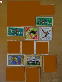 Nádherné poštové známky FUTBAL - 6