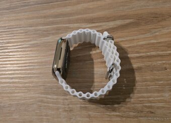 Apple watch 9 41mm Gold Stainless Steel - oceľ LTE cellular - 6
