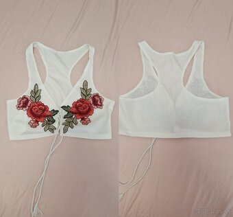 topy, croptopy, tielka, blúzky - 6