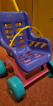 detský klavír + kočík pre bábiku - 6