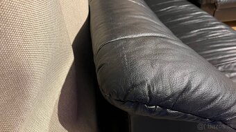 Predam koženú sedačku a 2 kresla - 6