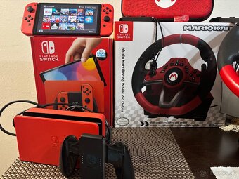 Nintendo Switch OLED + Mário volant - 6