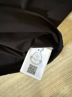 Čierne tričko Moncler M - 6