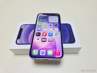 APPLE 12 MINI 64GB,PURPLE,ZDRAVIE BATERKY 100% - 6
