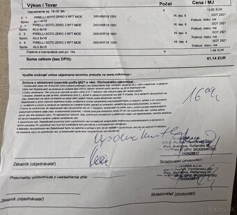 BMW alum. disky (VW, AUDI, Škoda) 8Jx18”z BMW 5 + zimné pneu - 6