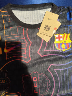 Dres Fc Barcelona Hráčsky Unikátny Farebný Nový s visačkami - 6