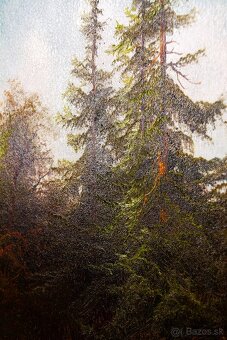 Romantická krajina, sig.Trelony, 1045 × 750 mm - 6