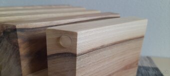 Drevený magnetický stojan na nože - 6