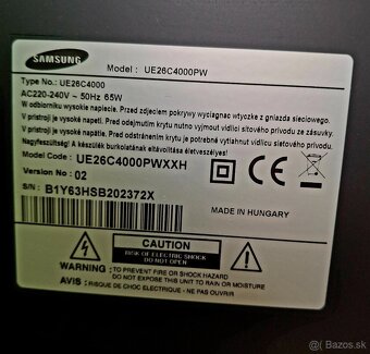 Samsung UE26C4000PW LED Tv s uhlopriečkou 66cm - 6
