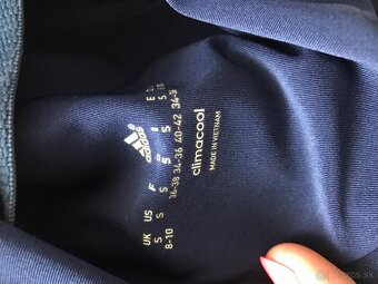 ADIDAS originál kráľovská Modra damske tielko S - 6
