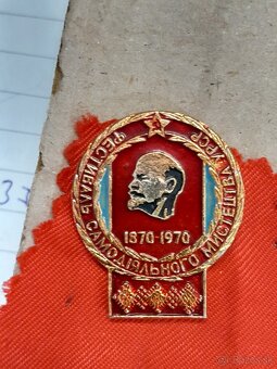 Odznak Sovietsky zväz; CCCP; Lenin, Marx, Moskva; Rusko SOČI - 6