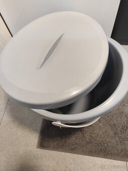 LUMA Kýblik na plienky s vekom - Light Grey - 6