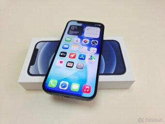 APPLE IPHONE 12 64GB BLACK,ZDRAVIE BATERKY 100% - 6