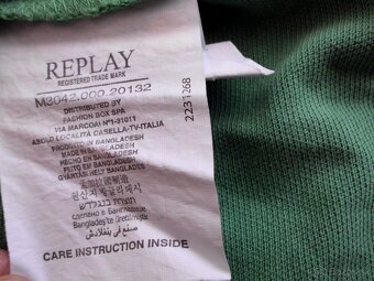 Replay pánske pólo slim tričko M - 6