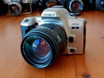Staré fotoaparáty pro sběratele - Nikomat, Canon, Olympus.. - 6