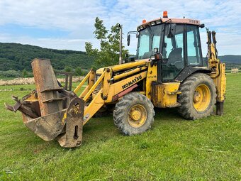 Predám traktorbager komatsu wb97R - 6
