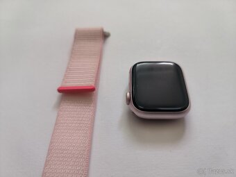 apple watch 9 41mm Pink / Batéria 100% - 6