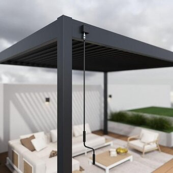 Bioklimatická hliníková Pergola 4x3m - 6