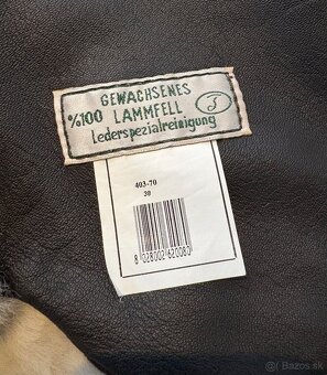 Kabát z jahňacej kožušiny - 6