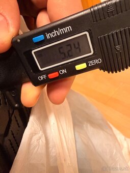 Predám zimne pneumatiky 185/60 r15 Nokian 5x100 - 6