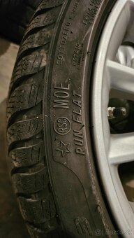 zimne pneu na diskoch na BMW 5 - 6