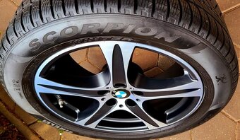 Alu R19 5x120 BMW X5,X6 / Range Rover Sport + zimné pneu - 6
