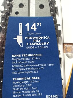 Lišta na reťazovú pílu + 2 x reťaz - 6