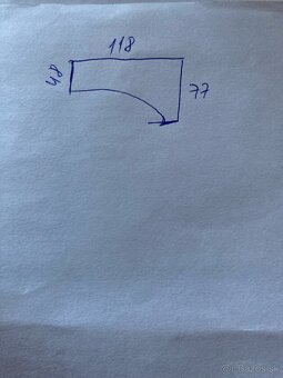 Kancelársky rohový  stôl biely - 6