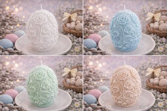 Sojova sviecka- vajicko - 6