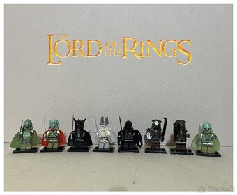 Figúrky pán prsteňov 1 (8ks) typ lego, nové - 6