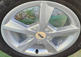 Atraktívne, originálne hliníkové disky AUDI - 5x112 r16 - 6