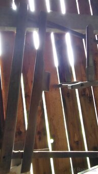 Starý tkací stroj - súčiastky - 6