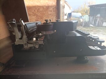 Starožitný nemecký písací stroj 1938 -Klein Adler - 6