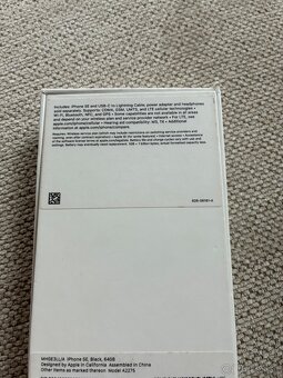 iPhone SE2020 64GB cierny black - 6