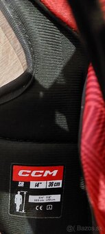 NOVA Hokejova vystroj SENIOR CCM a BAUERvel. M, holene 14" - 6
