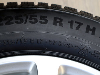 17" 5x112 ALU KOLA MERCEDES E-CLASS W213 – ZIMNÍ 99% - 6