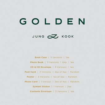Jung Kook 1.solo album Golden Substance - 6