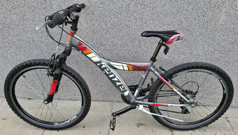 juniorský horský bicykel KENZEL s 24" kolesami - 6