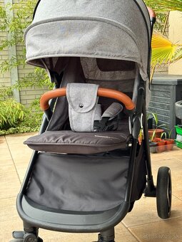 Kočík KINDERKRAFT Grande Plus Grey - 6