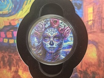 Mexiko 2023 Libertad - Dia de los Muertos Impression 1oz - 6